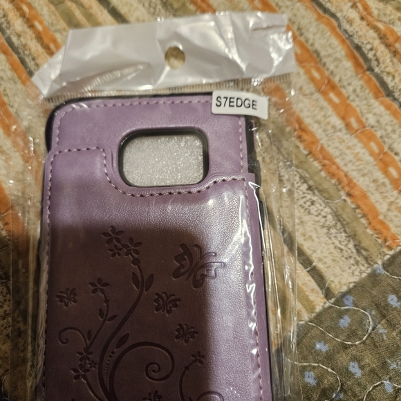 Samsung Galaxy s7 edge phone caseColor is PurplePlease go to my page and see - Picture 12 of 12